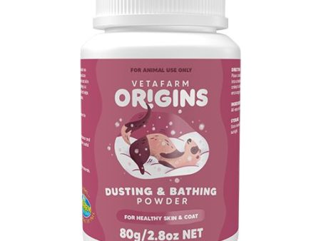 Vetafarm Origins Dusting and Bathing Powder 80g Online Hot Sale