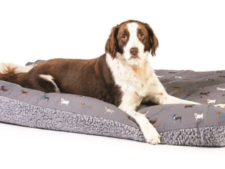 FatFace Marching Dogs Deep Duvet For Dogs Online now