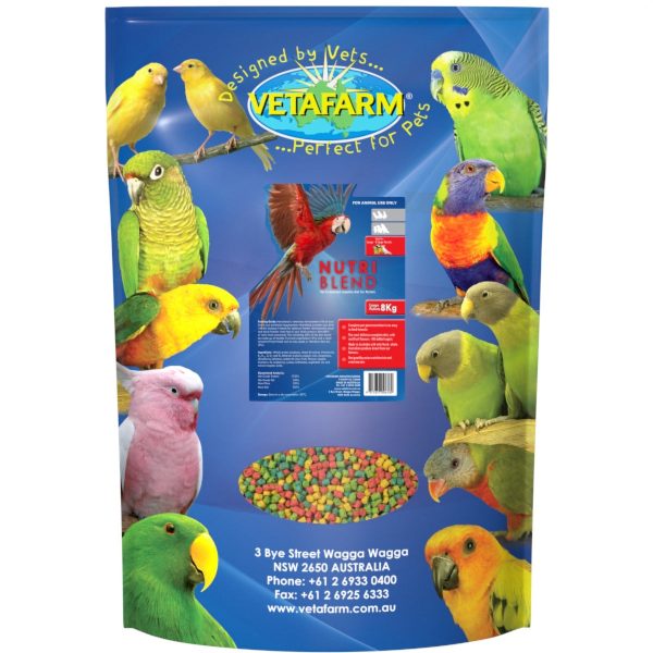 Vetafarm Nutriblend Pellets Large Bird Food Cheap