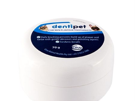 Dentipet Dog and Cat Poultry Toothpaste 70g Fashion