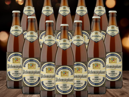 Weihenstephaner German Heffe Weiss Wheat Beer 500ml Bottles - 5.40% ABV (12 Pack) Online now