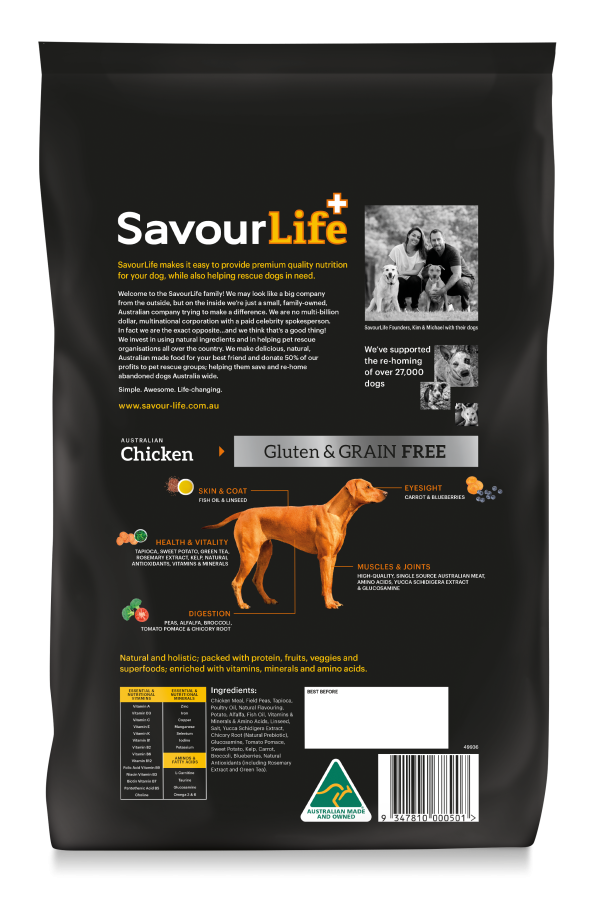 SavourLife Grain Free Adult Dog Australian Chicken Dry Food For Cheap