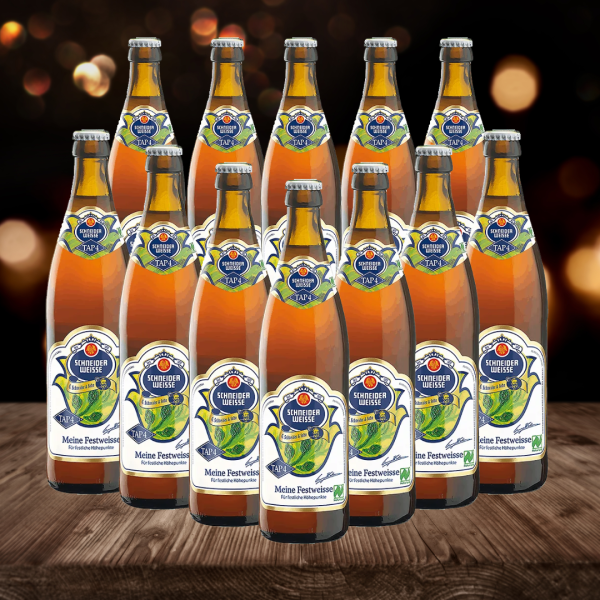 Schneider Weisse Hopfenweisse Tap 5 German Wheat Beer 500ml Bottles - 8.2% ABV (12 Pack) Online Hot Sale