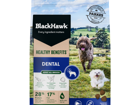 Black Hawk Healthy Benefits Adult Dental Dry Dog Food on Sale