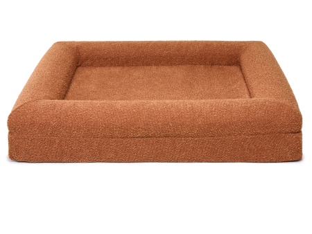 Dazy Dog Orthopaedic Memory Foam Dog Bed Terracotta Boucle Online