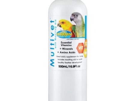 Vetafarm Multivet with Moulting Aid 500ml For Discount