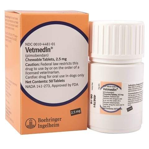 RX Vetmedin Chewable Tablets for Dogs Discount