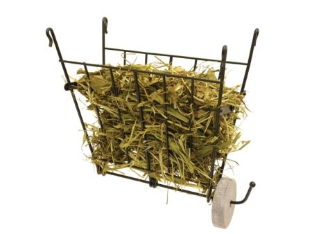 Rosewood Folding Wire Hayrack Fashion