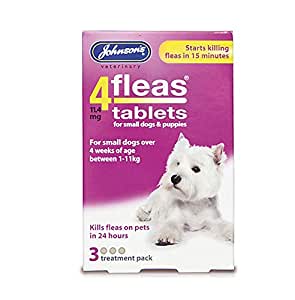 Johnson s 4Fleas Small Dogs & Puppies 3 Treatment Pack on Sale