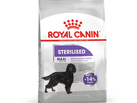 Royal Canin: Maxi Sterilised Adult Dog Food For Discount