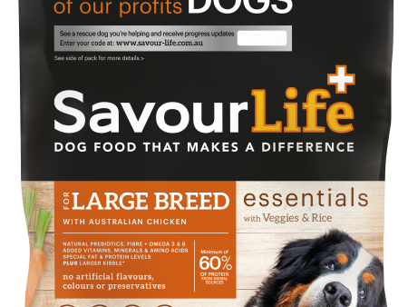 SavourLife Essentials Adult Dog Large Breed Chicken Dry Food 15kg Sale