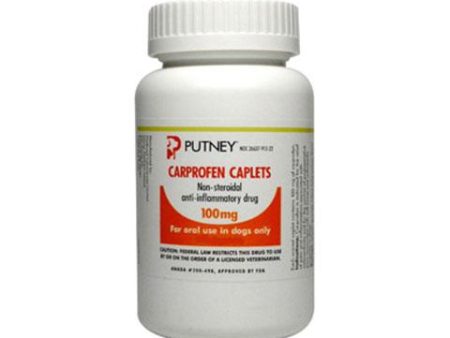 RX Carprofen Caplets 100mg for Dogs Cheap