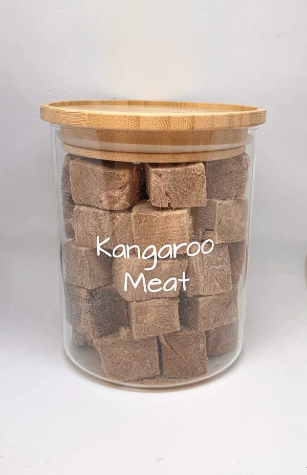 Freezy Paws Freeze Dried Human Grade Kangaroo Meat  Dog and Cat Treats 80g Online now