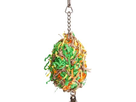 Kazoo Crinkle Ball With Bell Bird Toy Medium For Discount