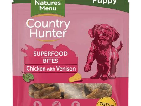 COUNTRY HUNTER: CHICKEN WITH VENISON TREATS FOR PUPPIES Online now