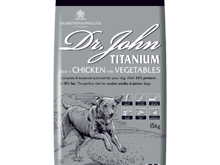 Dr John Titanium Dry Dog Food For Working and Sporting Dogs Hot on Sale