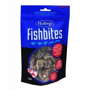 Hollings Fishbites 75g Dog Treats Online Hot Sale