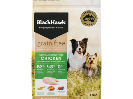 Black Hawk Grain Free Adult Chicken Dry Dog Food Fashion