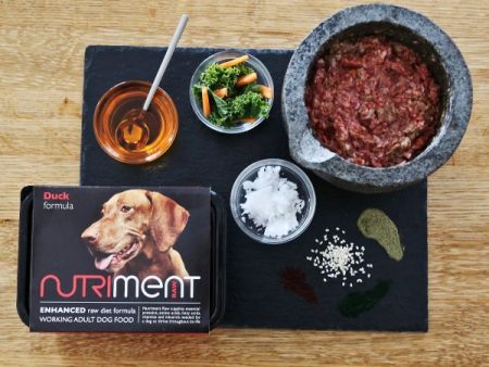 Nutriment Duck Formula - Adult RAW Dog Food 500g Tray Hot on Sale