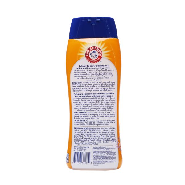 Arm and Hammer Deodorizing and Dander Reducing Cat Shampoo on Sale