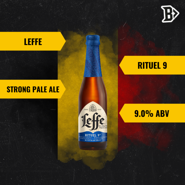 Leffe Belgian Rituel 9 Strong Pale Beer 330ml Bottles - 9.0% ABV (12 Pack) Online now