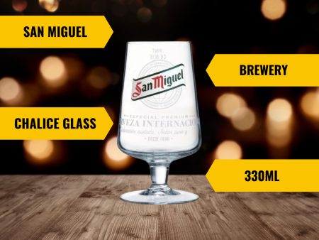 San Miguel Official Branded Pint Glass Supply