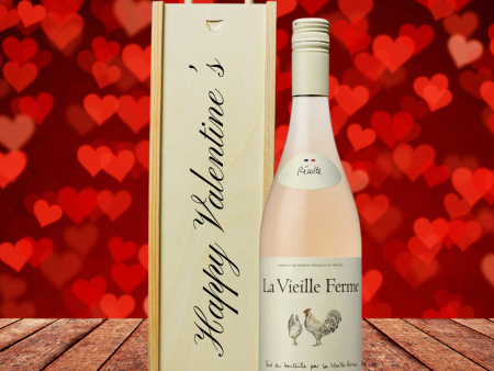 La Vieille Ferme Rose Wine Valentine s Gift Set (75cl) Online now