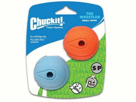 Chuckit! Whistler Ball 2 Pack Dog Toy Fashion