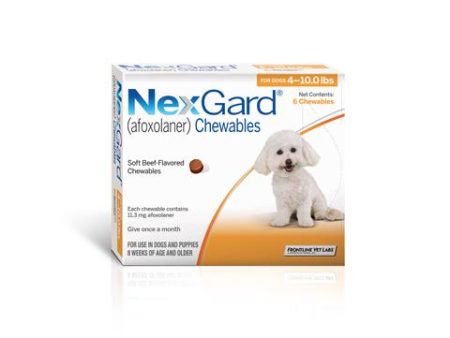 RX NexGard Chewable Tablets for Dogs 6 Treatments Fashion