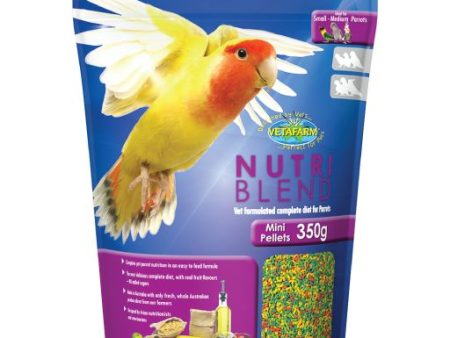 Vetafarm Nutriblend Pellets Mini Bird Food Hot on Sale