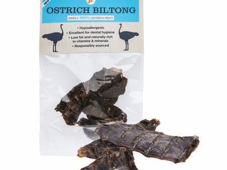 JR Ostrich Biltong 60g Natural Dog Treat Hot on Sale