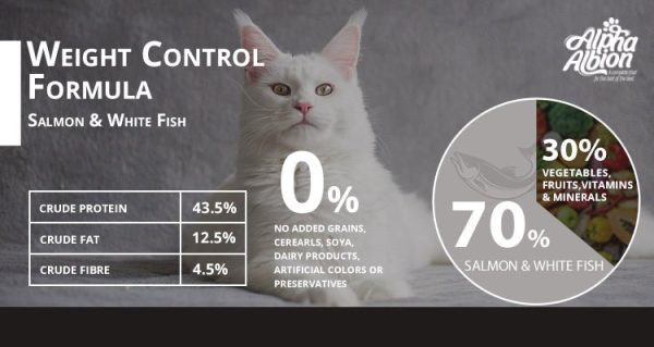 Barekmor: Weight Control Formula For Adult Cats (Salmon & White Fish) For Discount