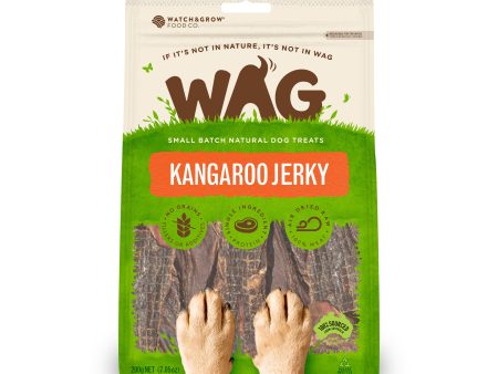 WAG Dog Treat Kangaroo Jerky 200g Discount