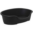 Plastic Dog Bed Black For Discount