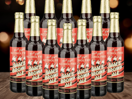 Sam Smiths Brown Ale British Alcohol-Free Brown Ale 355ml Bottles - 0.4% ABV (12 Pack) Cheap