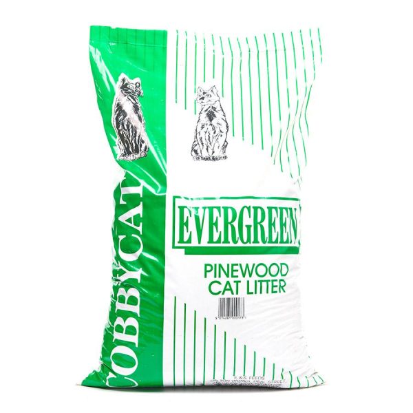 COBBYCAT EVERGREEN PINEWOOD CAT LITTER 15KG(30L) For Cheap