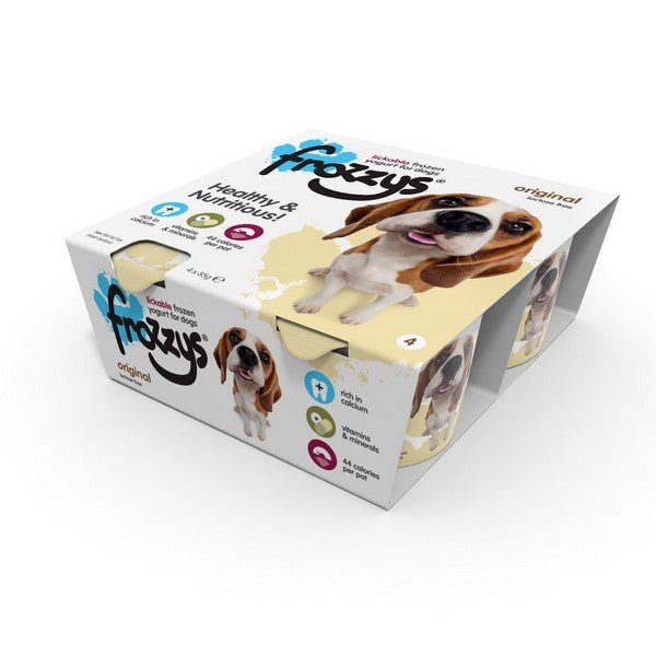 Frozzy s Frozen Yogurt Dog Treats - 4X85g For Discount