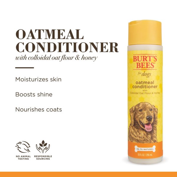 Burt s Bees Oatmeal Dog Conditioner 295ml Fashion