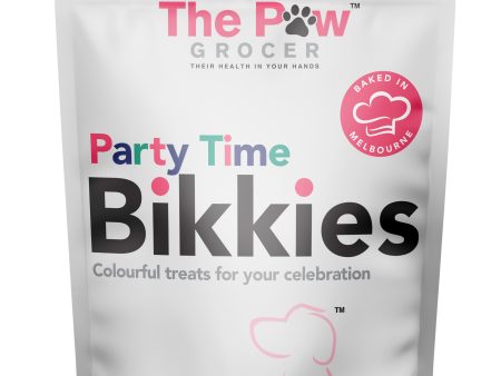 The Paw Grocer Dog Treat Bikkies Party Time 150g on Sale