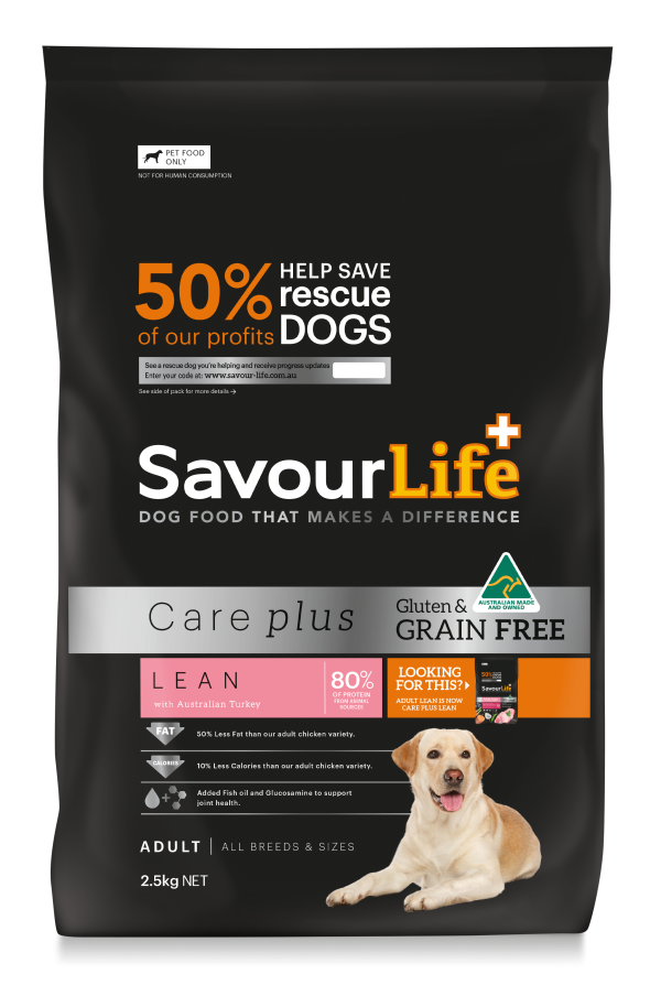 SavourLife Grain Free Care Plus Adult Dog Lean Turkey Dry Food Fashion