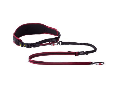 Rogz AirTech Sports Belt & Lead Set Rock Red Supply