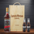 Personalised Captain Morgans Dark Rum Gift Set with Fever Tree Cola - 70cl Online Hot Sale