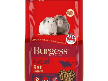 Burgess Excel Rat Nuggets Food Mix - 1.5kg Sale