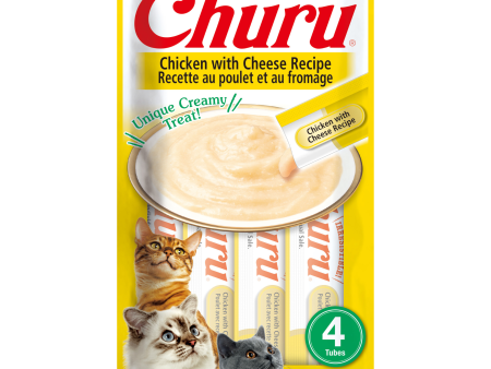 Inaba Cat Treat Churu Puree Chicken With Cheese 56g Online now