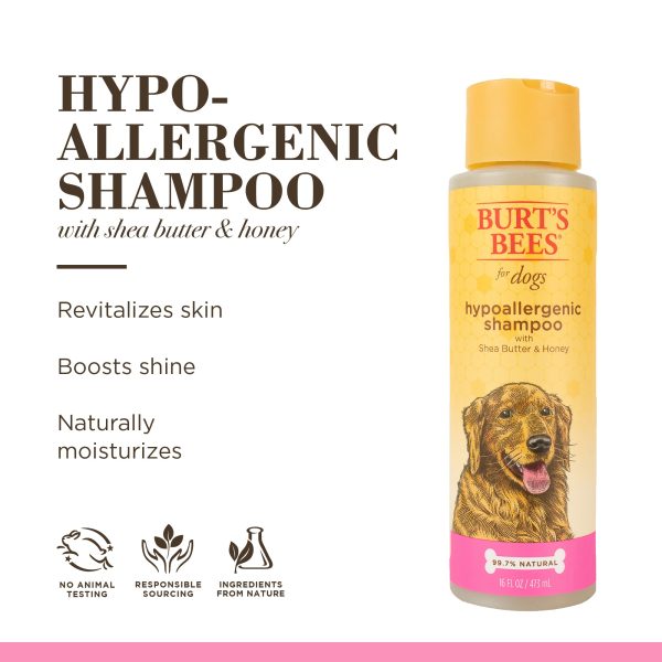 Burt s Bees Hypoallergenic Dog Shampoo 473ml Discount