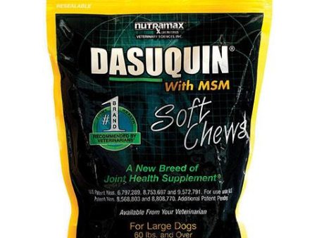 Nutramax Dasuquin with MSM Soft Chews Joint Health Large Dog Supplement Online Sale