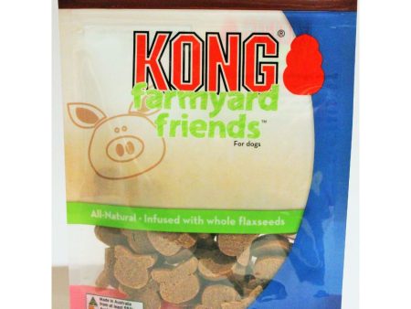 KONG Farmyard Friends Smokey Bacon Dog Treats on Sale