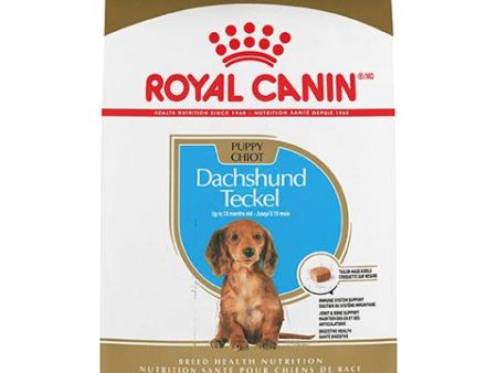 Royal Canin Breed Health Nutrition Dachshund Puppy Dry Dog Food, 2.5 lb Bag For Discount