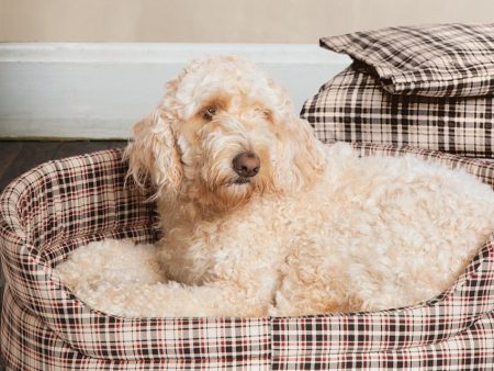 Classic Check Slumber Dog Bed Cheap