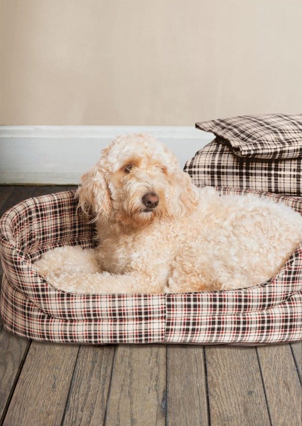 Classic Check Slumber Dog Bed Cheap